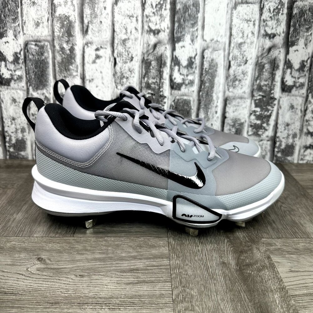 Nike Force Zoom Trout 9 Men size 8.5 FB2907-002 Metal Baseball Cleats